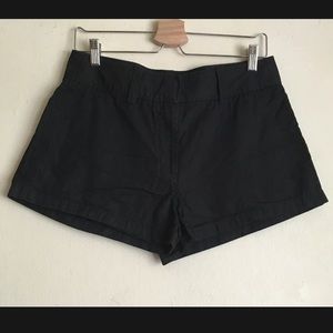 Acne Studios Edna Memory Shorts in Black SIZE EU 36 (Missing Belt)